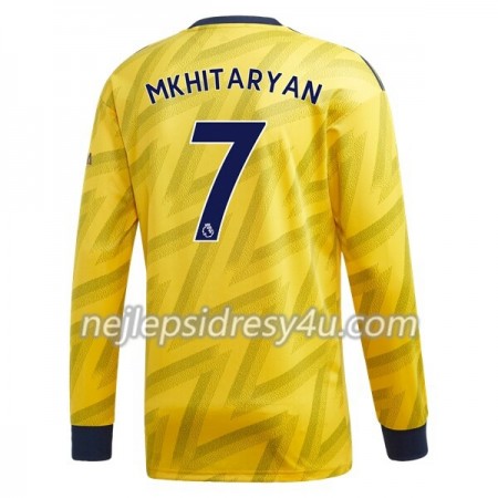 Fotbalové dres Arsenal Henrik Mkhitaryan 7 Venkovní 2019/20 Dlouhý Rukáv